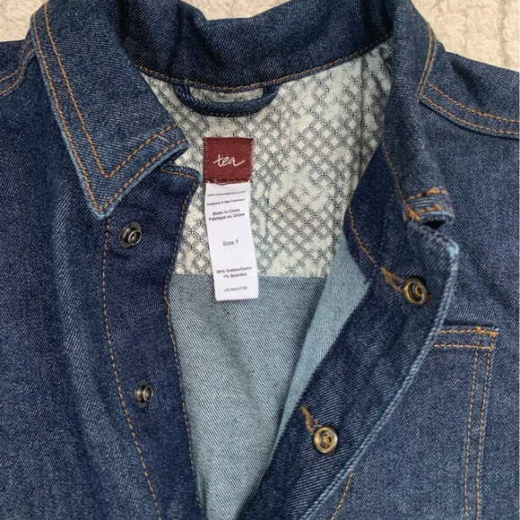 NWT Tea Collection boys denim jacket - Picture 2 of 4